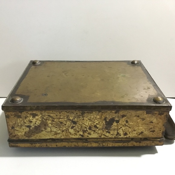 Vintage unique French foot warmer with tapestry - Picture 12 of 13